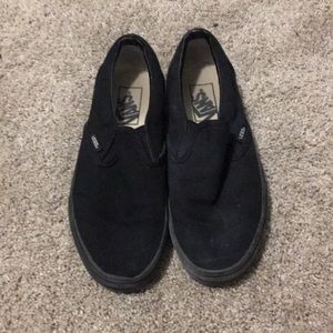 Vans slip ons